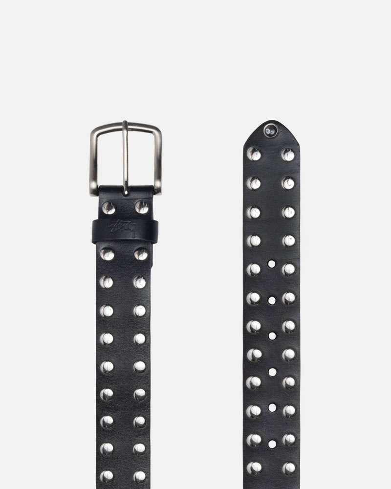 Stussy 8 Ball Studded Bälte Svarta | Sverige EUB-405269
