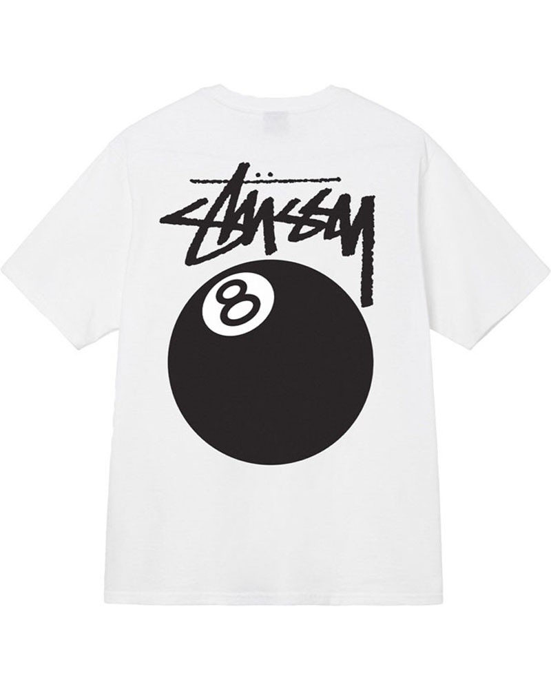 Stussy 8 Ball T-shirt Svarta Vita | Sverige PDC-139427