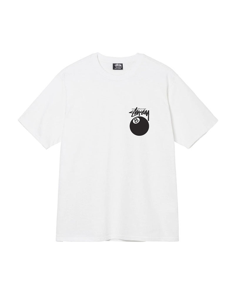Stussy 8 Ball T-shirt Svarta Vita | Sverige PDC-139427