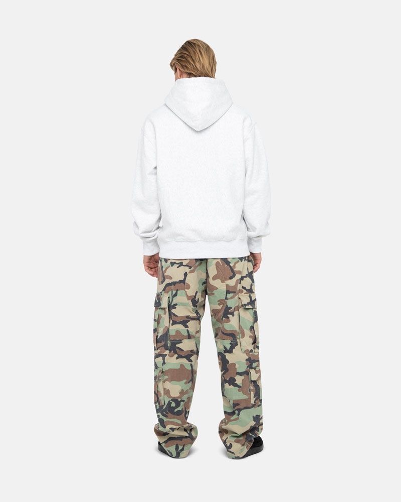 Stussy Basic Applique Hoodie Grå | Sverige IDY-960843