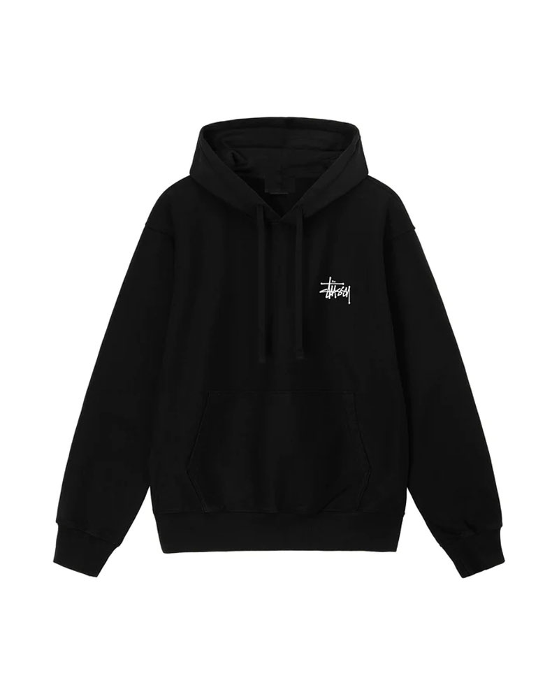 Stussy Basic Stüssy Hoodie Svarta | Sverige SDN-314672