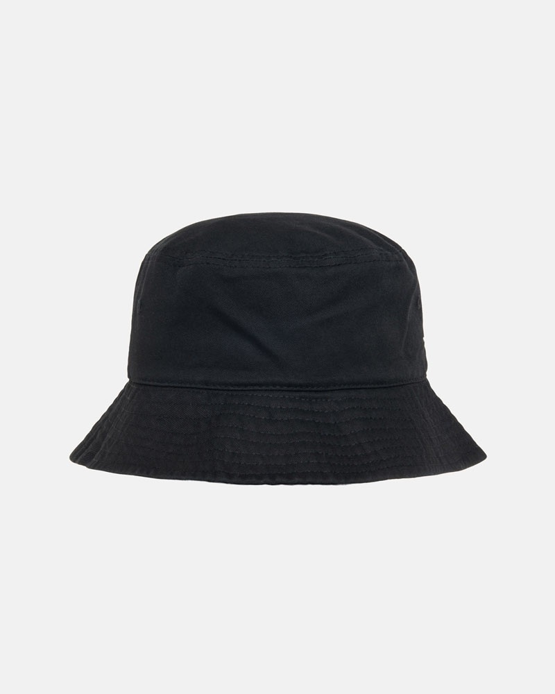 Stussy Bucket Stock Hatt Svarta | Sverige NOM-743628
