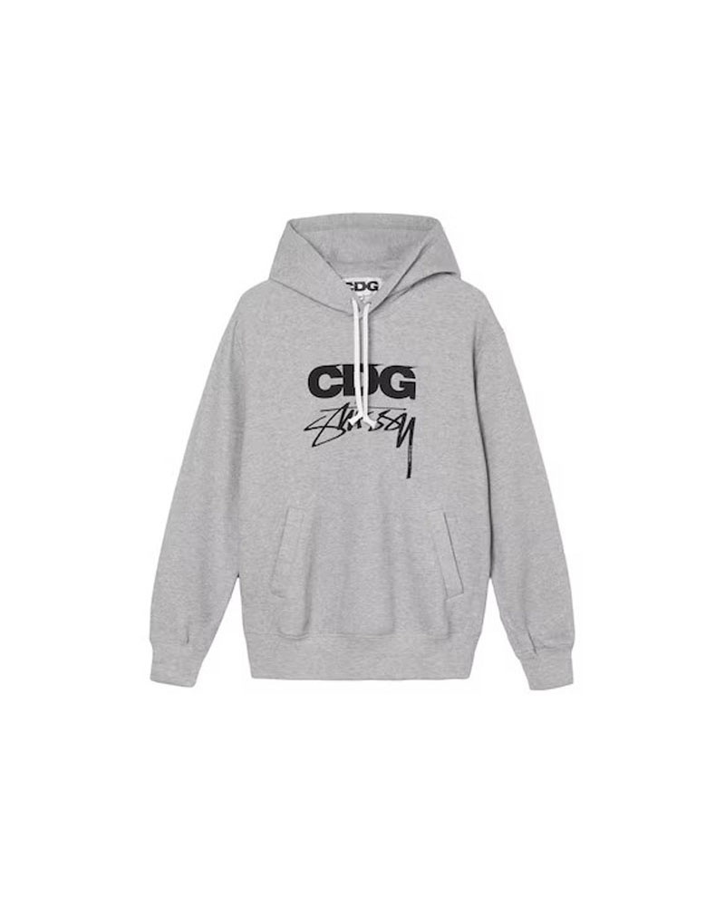 Stussy CDG X Hoodie Grå | Sverige UNO-071294