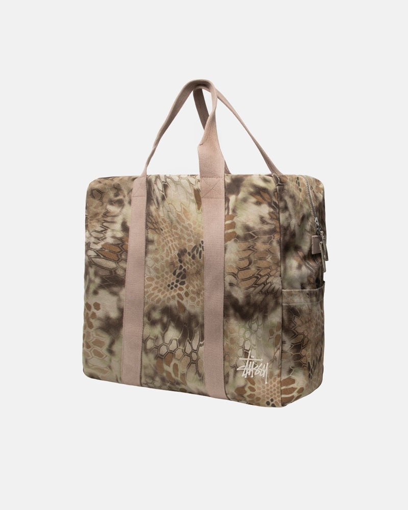 Stussy Canvas Flight Toteväska Bruna | Sverige ZHO-516320