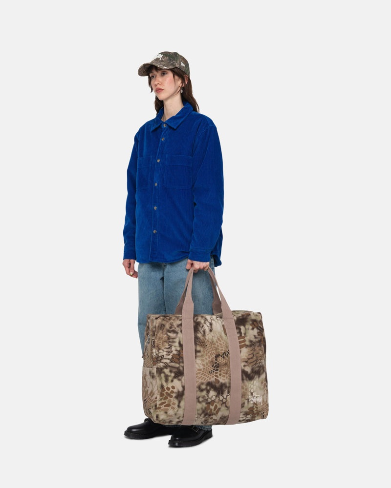Stussy Canvas Flight Toteväska Bruna | Sverige ZHO-516320