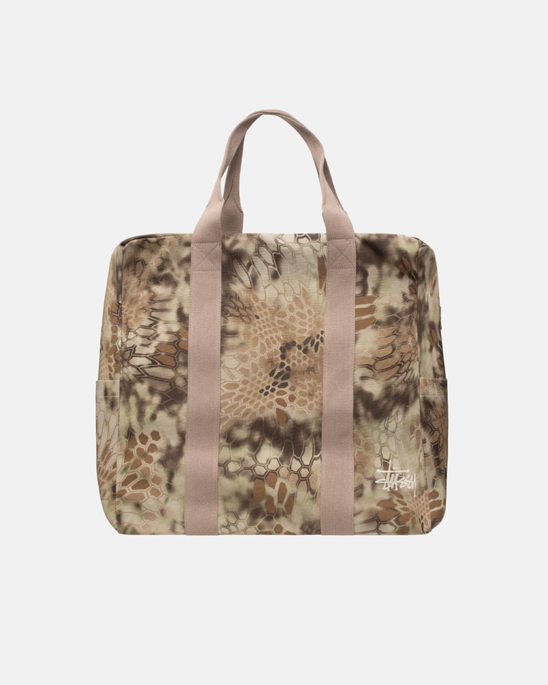 Stussy Canvas Flight Toteväska Bruna | Sverige ZHO-516320