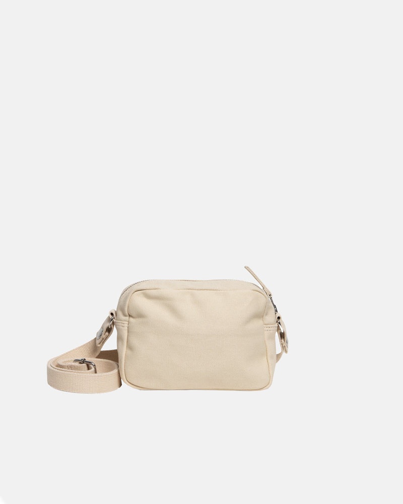 Stussy Canvas Side Pouch Crossbody Väska Beige | Sverige LBN-036754