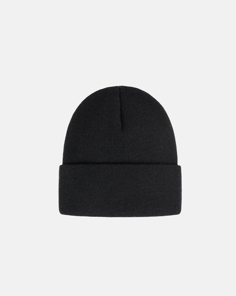 Stussy Cuff Stock Mössa Svarta | Sverige HJU-348901