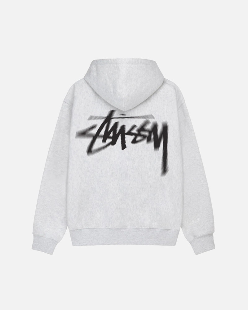 Stussy Dizzy Stock Hoodie Grå | Sverige QYL-584062