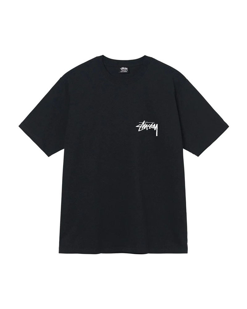 Stussy Fuzzy Dice T-shirt Svarta | Sverige ZLQ-124758