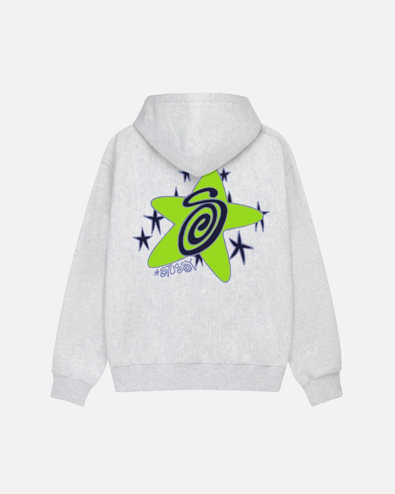 Stussy Galaxy Hoodie Grå | Sverige NGJ-743915