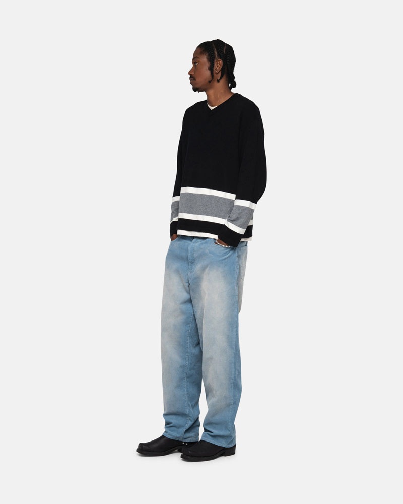 Stussy Hockey Tröja Svarta | Sverige HXA-475803
