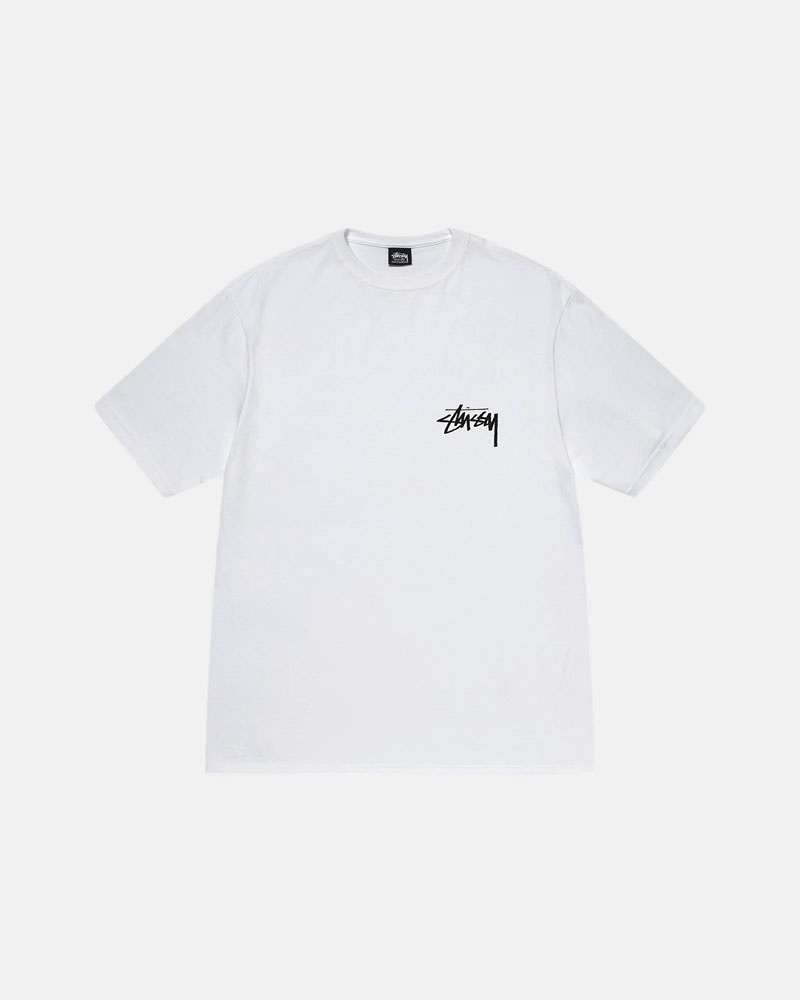 Stussy Kittens T-shirt Vita | Sverige NQL-280593