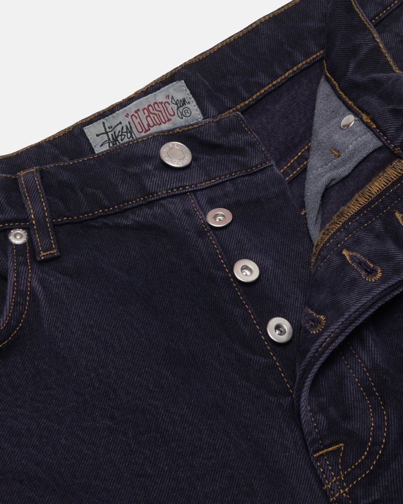 Stussy Klassiska Jean Denim Jeans Blå | Sverige YDX-523849