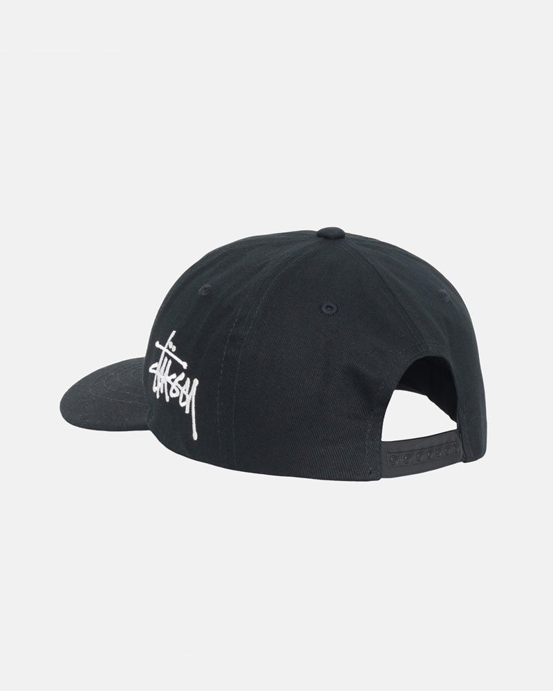 Stussy Low Pro Chenille S Snapback Keps Svarta | Sverige HVM-673452
