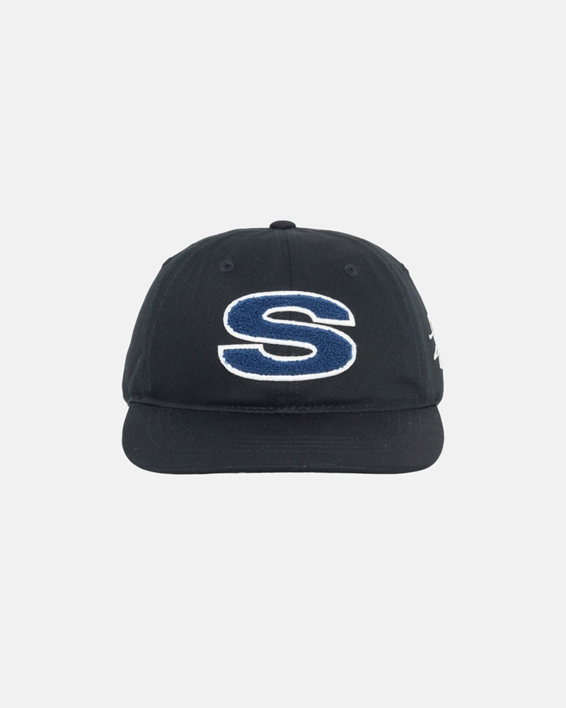 Stussy Low Pro Chenille S Snapback Keps Svarta | Sverige HVM-673452