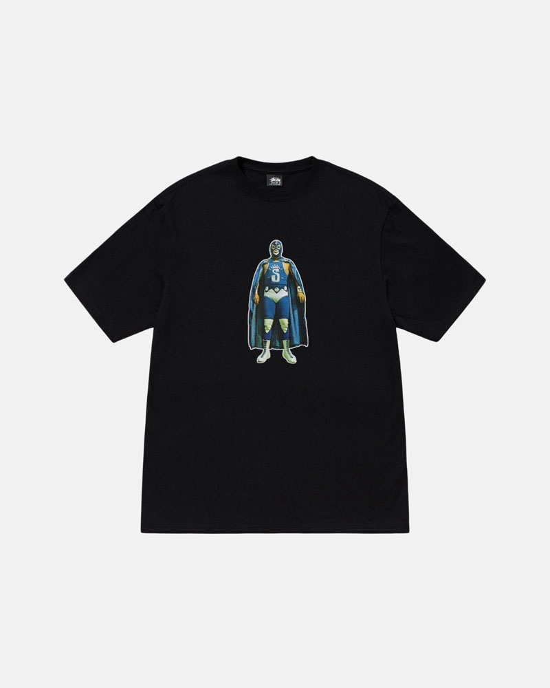 Stussy Lucha T-shirt Svarta | Sverige NHF-973802