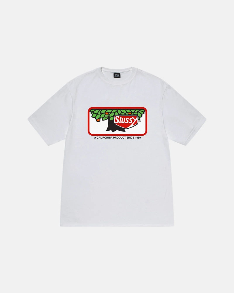 Stussy Orchard T-shirt Vita | Sverige IKH-726154