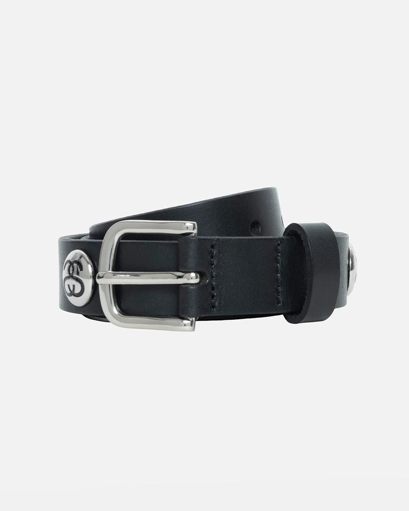 Stussy SS-Link Studded Bälte Svarta | Sverige MJZ-135690