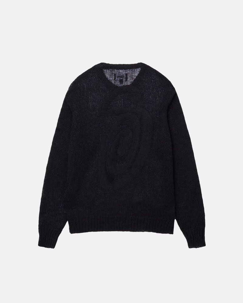 Stussy S Loose Knit Tröja Svarta | Sverige NAX-542187