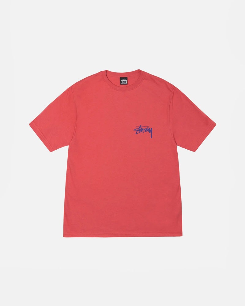 Stussy Skate Tough T-shirt Röda | Sverige DVQ-856309