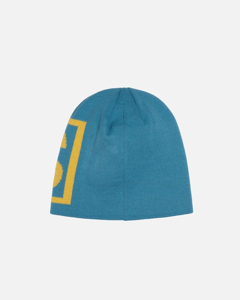 Stussy Skullcap SS Link Mössa Blå | Sverige XRM-926750