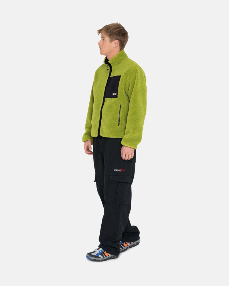 Stussy Sport Cargo Fleece Byxor Svarta | Sverige TXU-927408