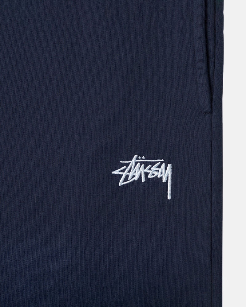 Stussy Stock Logo Träningsbyxor Marinblå | Sverige AMU-742351