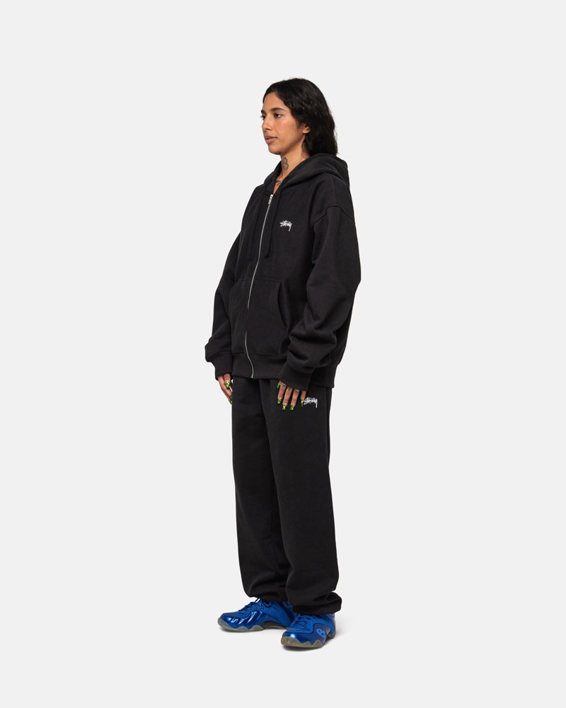 Stussy Stock Logo Träningsbyxor Svarta | Sverige ASX-907452