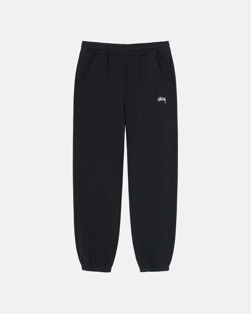 Stussy Stock Logo Träningsbyxor Svarta | Sverige ASX-907452