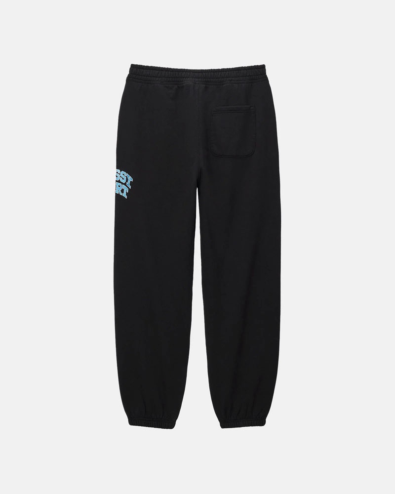 Stussy Stüssy Sport Träningsbyxor Svarta | Sverige ETG-928306