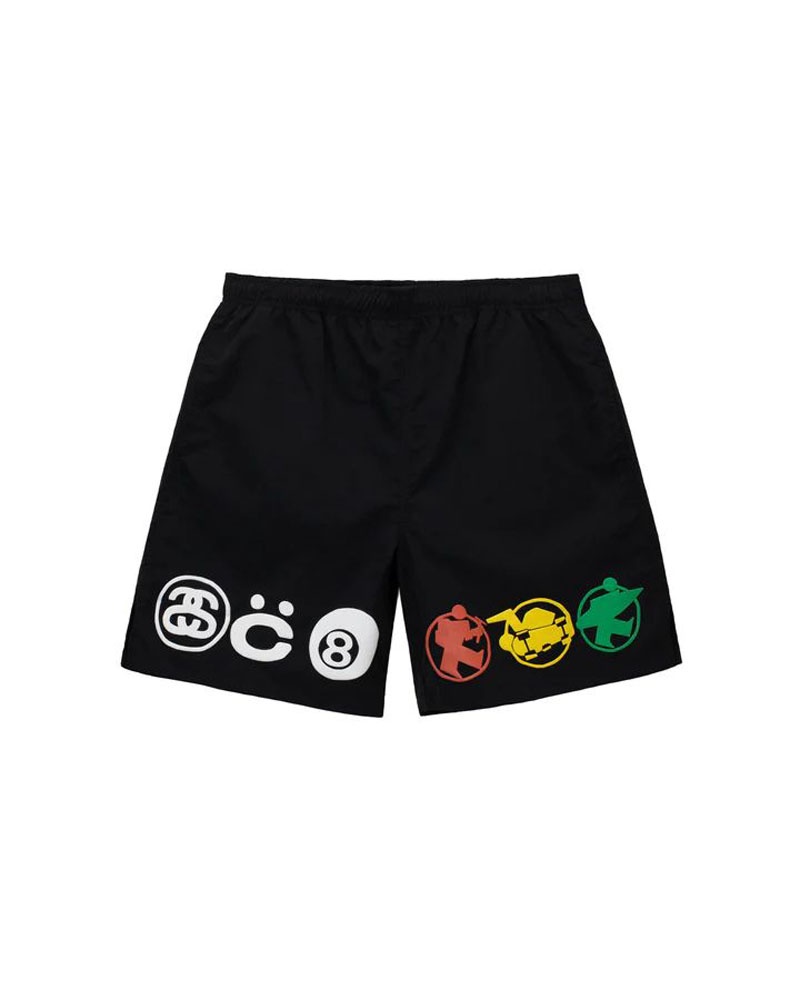 Stussy Stüssy & Cpfm Icon Watershort Shorts Svarta | Sverige XCV-790365