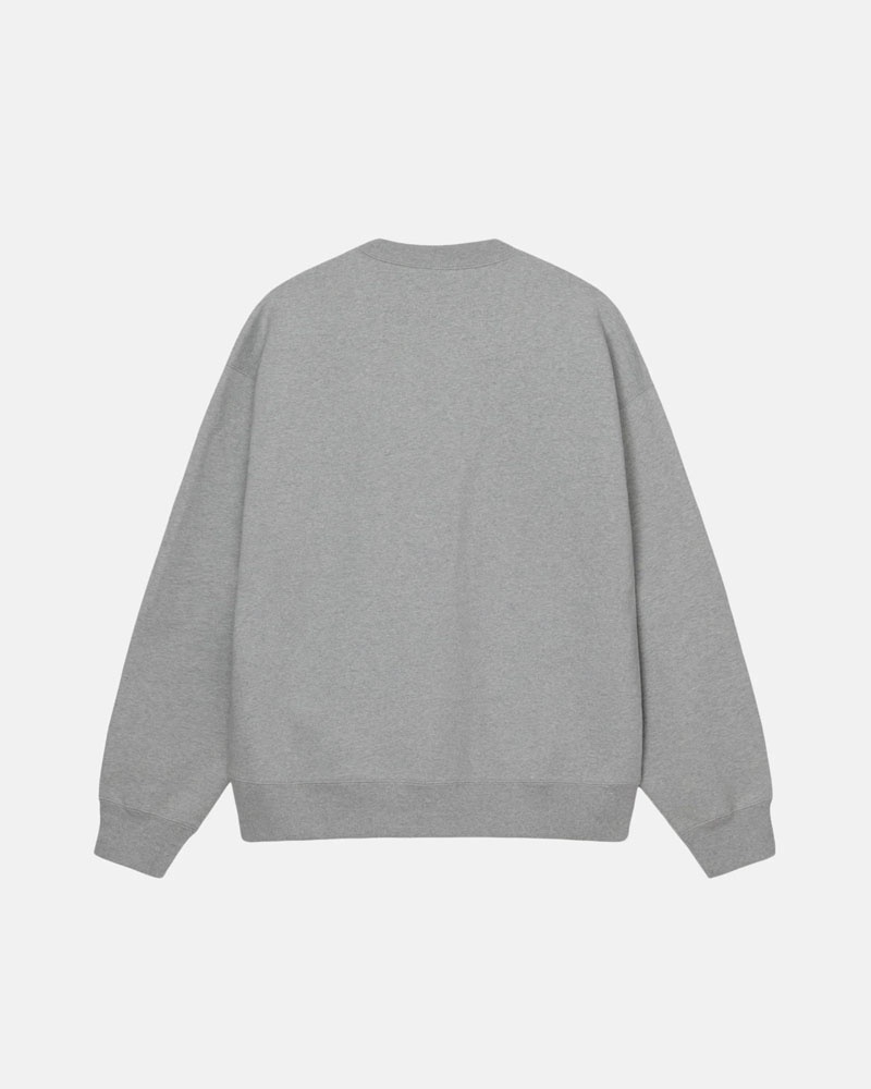 Stussy Stüssy & Nike Fleece Crew Sweatshirt Grå | Sverige GPN-687103