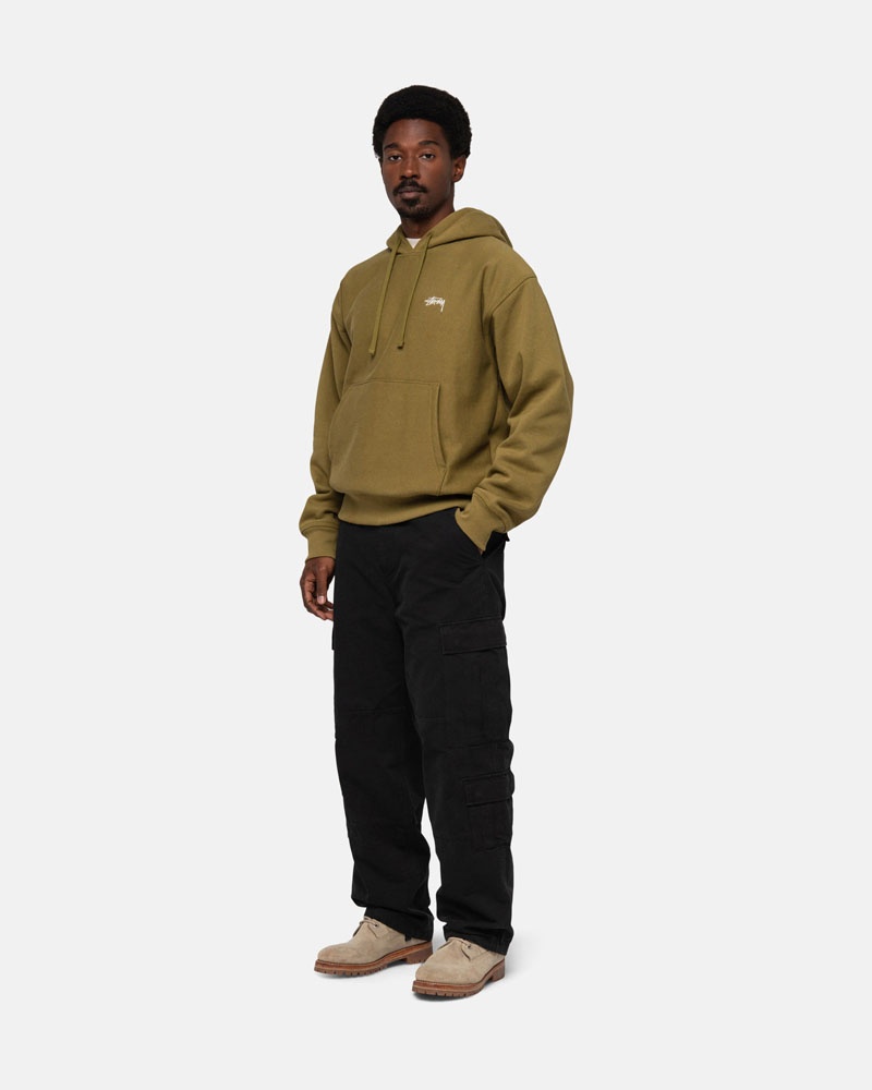 Stussy Surplus Cargo Ripstop Byxor Svarta | Sverige RCD-508736