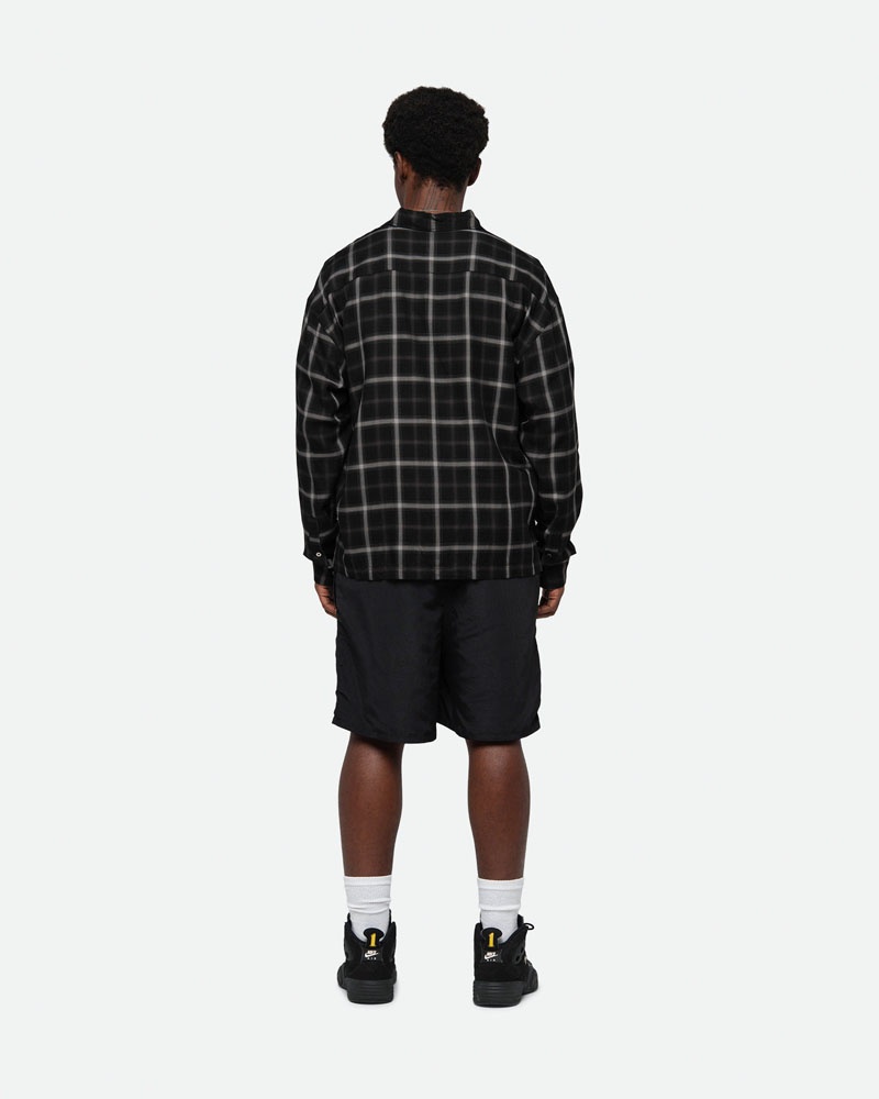 Stussy Vatten Korta Big Basic Shorts Svarta | Sverige MDP-748035