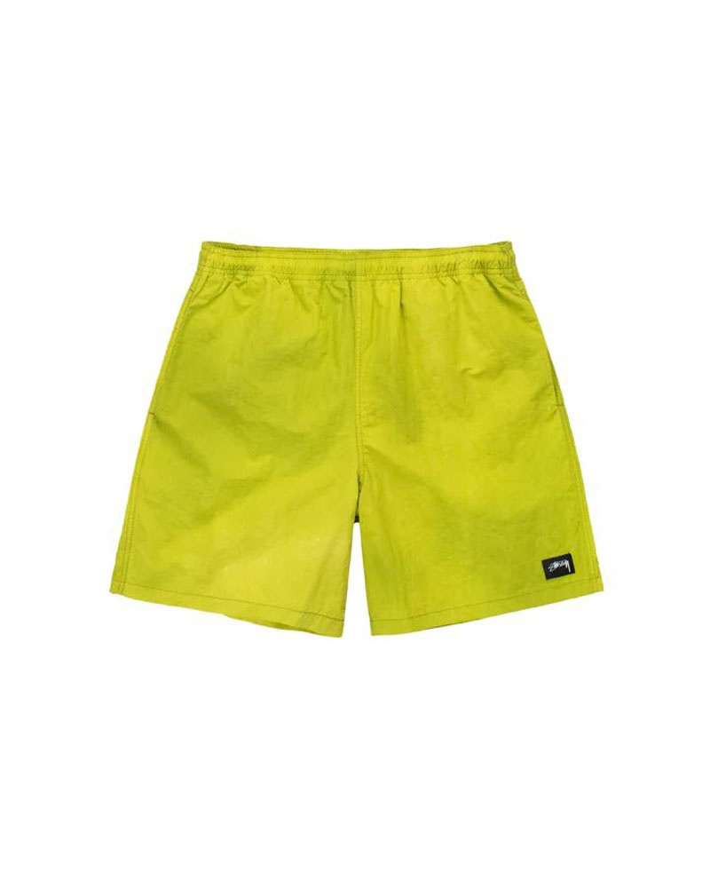 Stussy Wave Dye Nylon Shorts Gula | Sverige UJN-047219